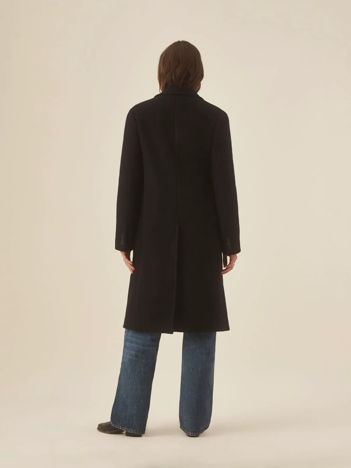 Black Rossmore Topcoat