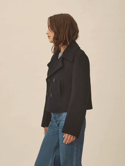 Deep Navy Presidio Peacoat
