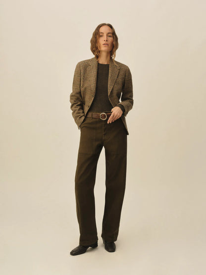 Highland Coast Glen Plaid Shrunken Graduate Blazer