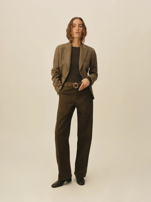 Highland Coast Glen Plaid Shrunken Graduate Blazer