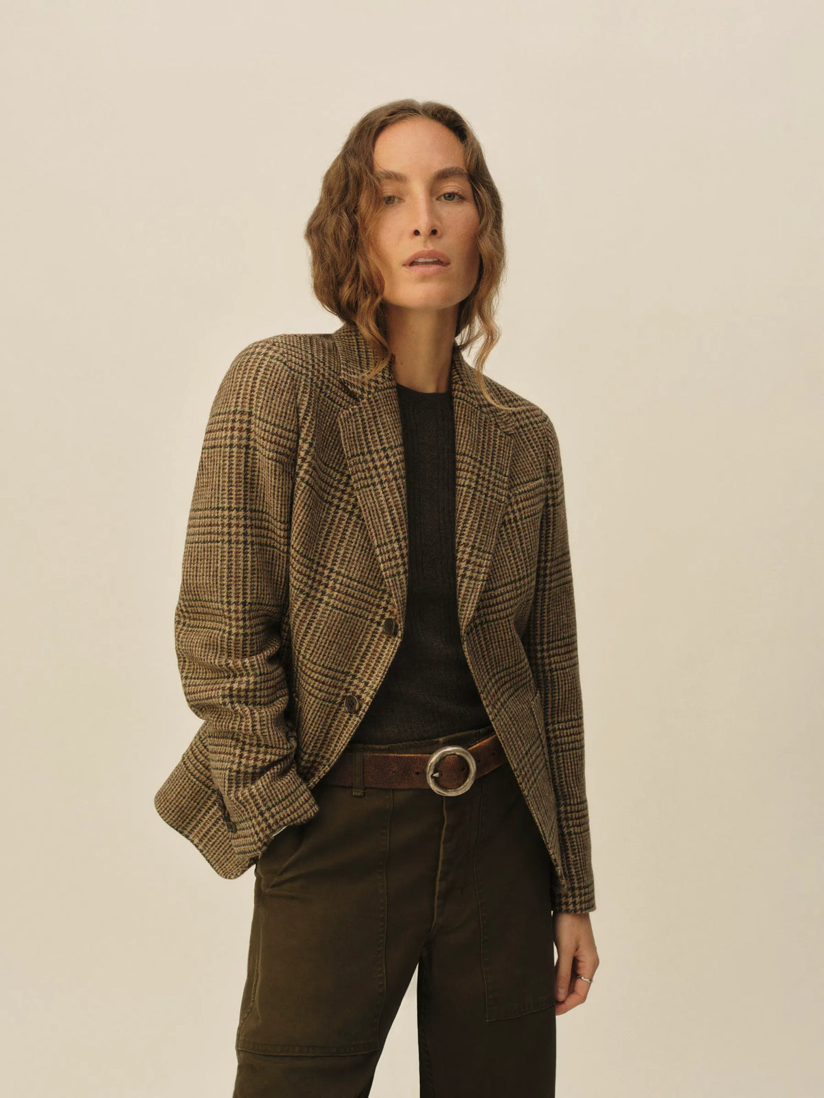 Highland Coast Glen Plaid Shrunken Graduate Blazer