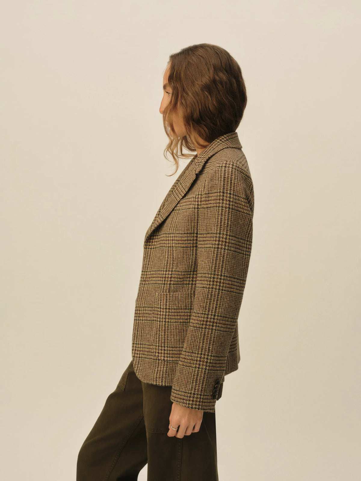 Highland Coast Glen Plaid Shrunken Graduate Blazer