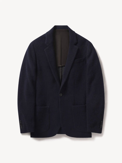 Dark Navy Weekend Wool Blazer