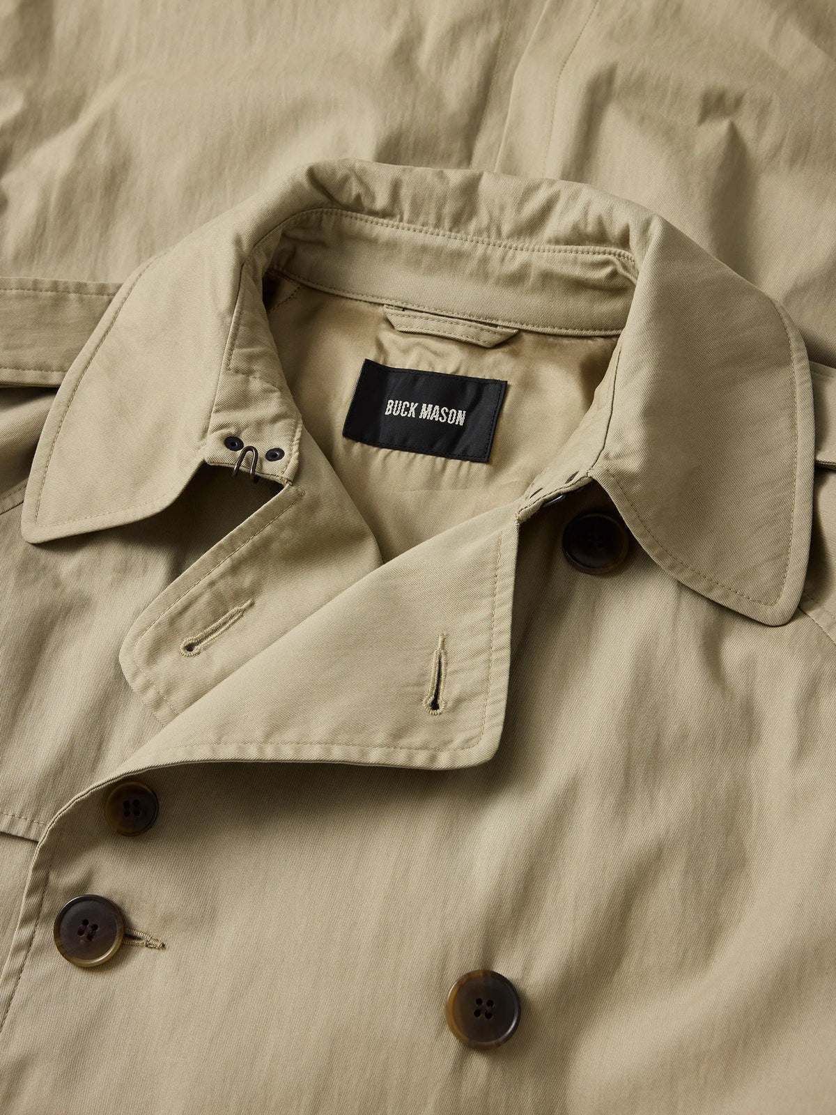 Dried Olive Signature Trench