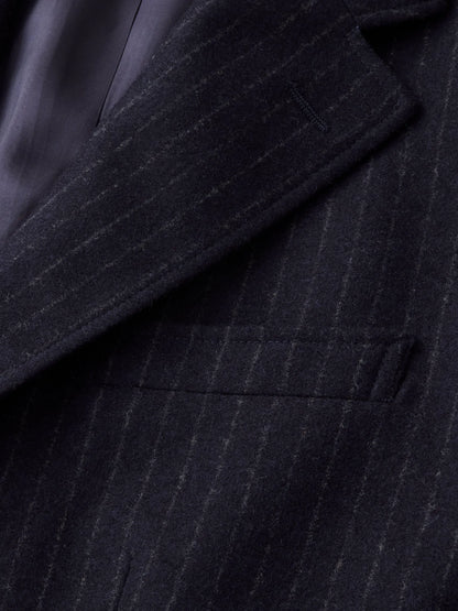 Navy Chalk Stripe Hollywood Blazer
