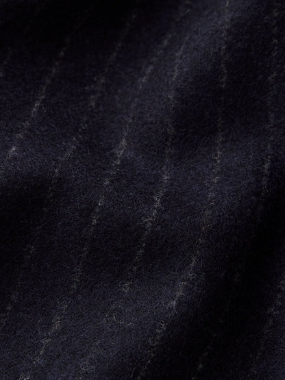 Navy Chalk Stripe Hollywood Blazer