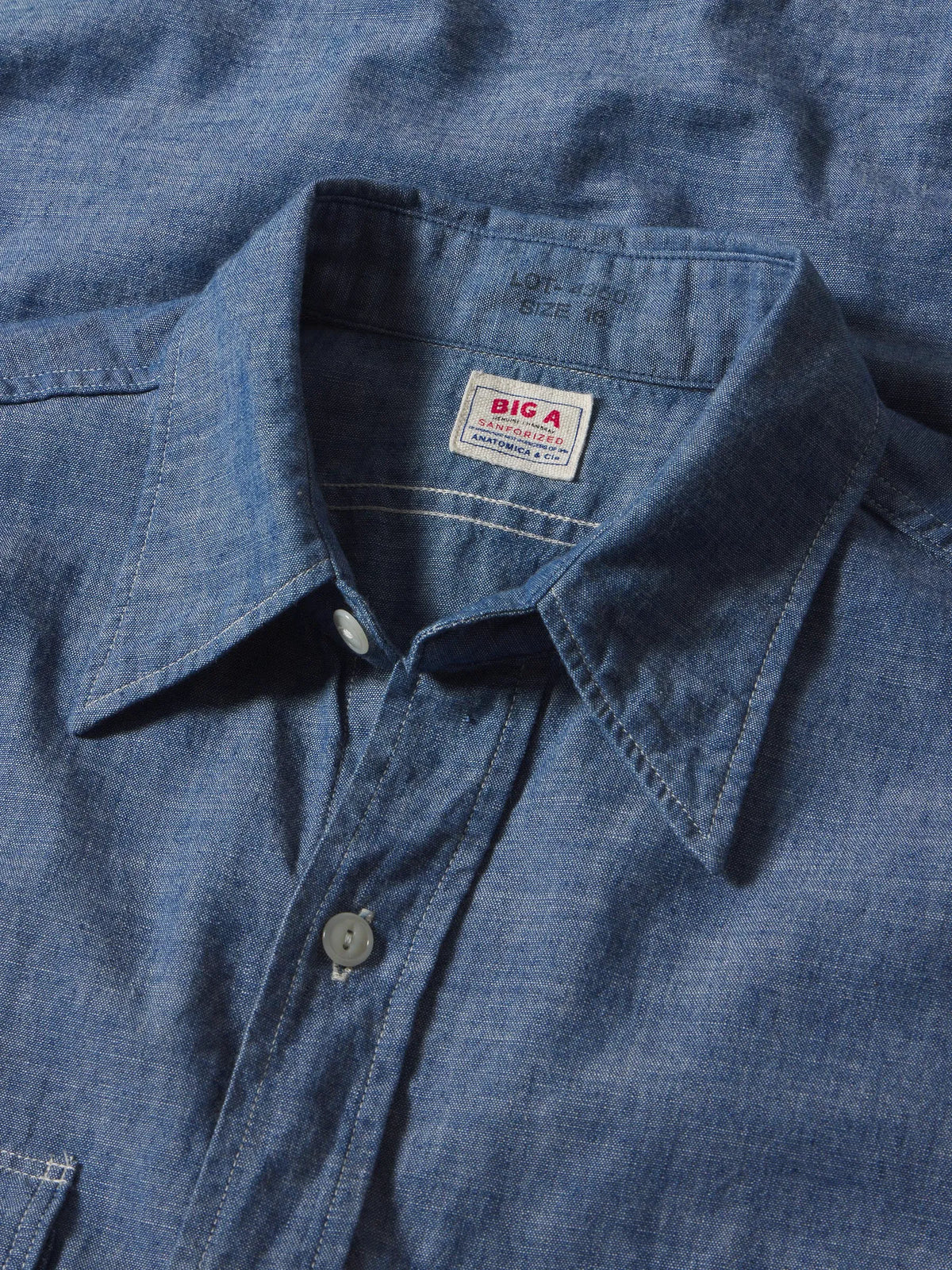 Chambray Anatomica Big A Shirt