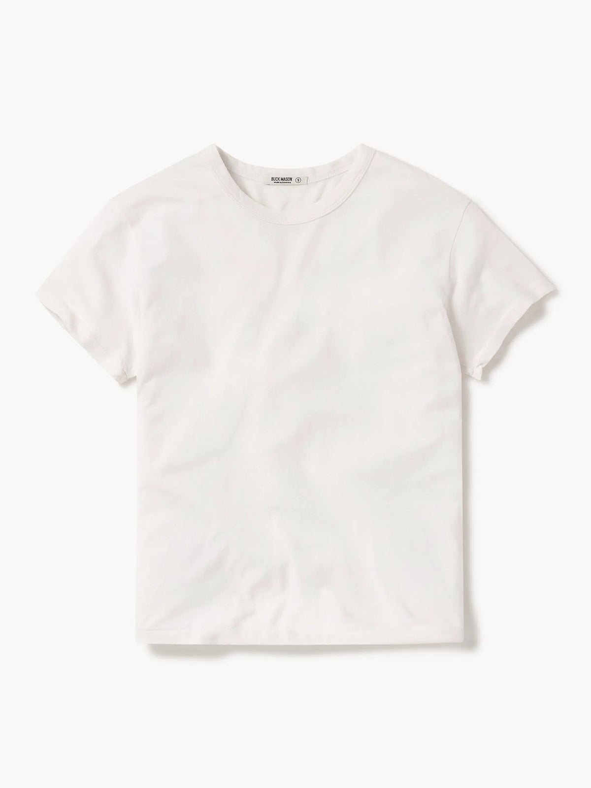White Slub Easy Crew