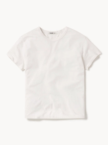 White Slub Easy Crew