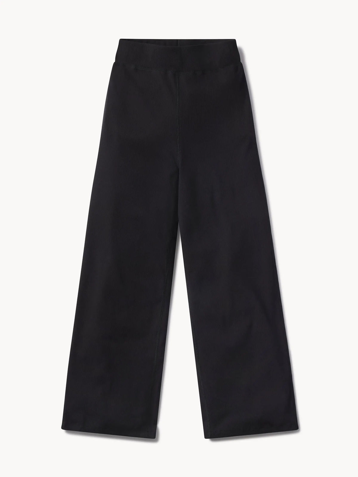 Black Surplus Rib Weekender Pant