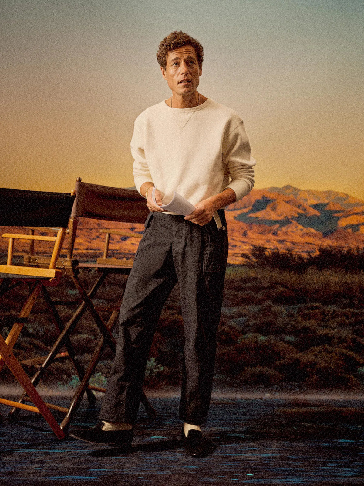 Ecru Bryceland's X Buck Mason Freedom Sleeve Tubular Sweatshirt