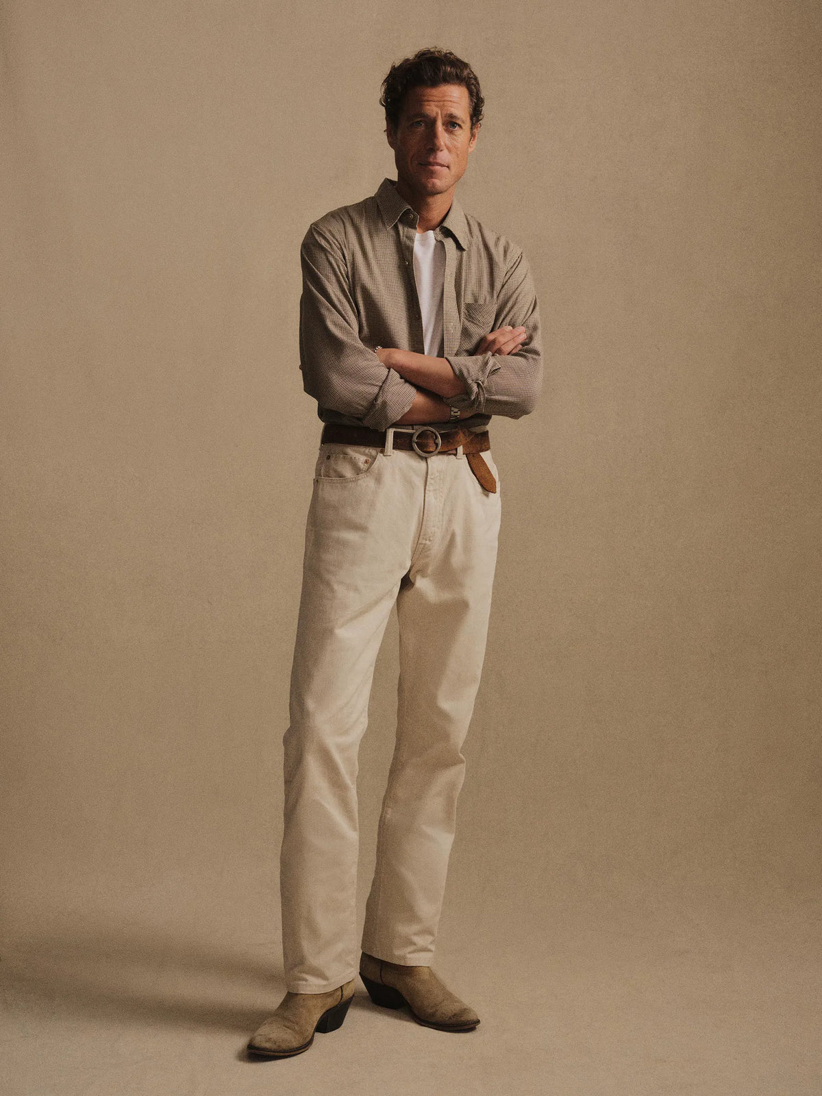 Natural Fox Sateen Ford Standard Pant