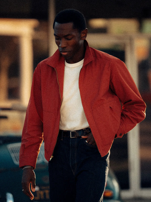 Red Mcgregor Drizzler Jacket