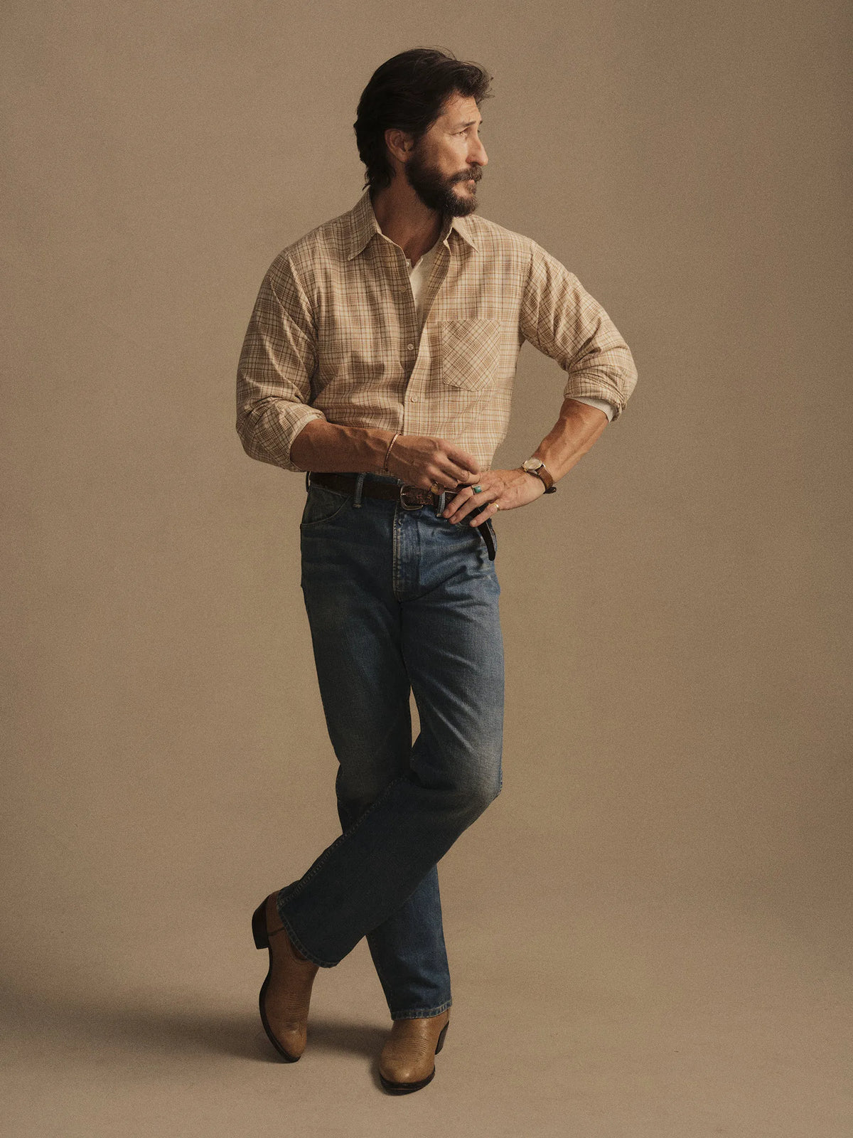 Canyon Plaid Pacific Twill Flannel One Pocket Shirt