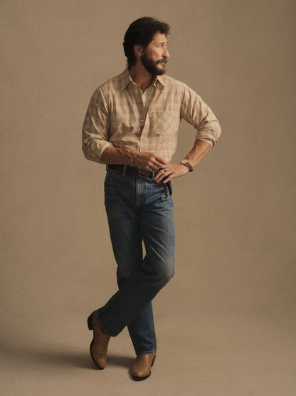 Canyon Plaid Pacific Twill Flannel One Pocket Shirt