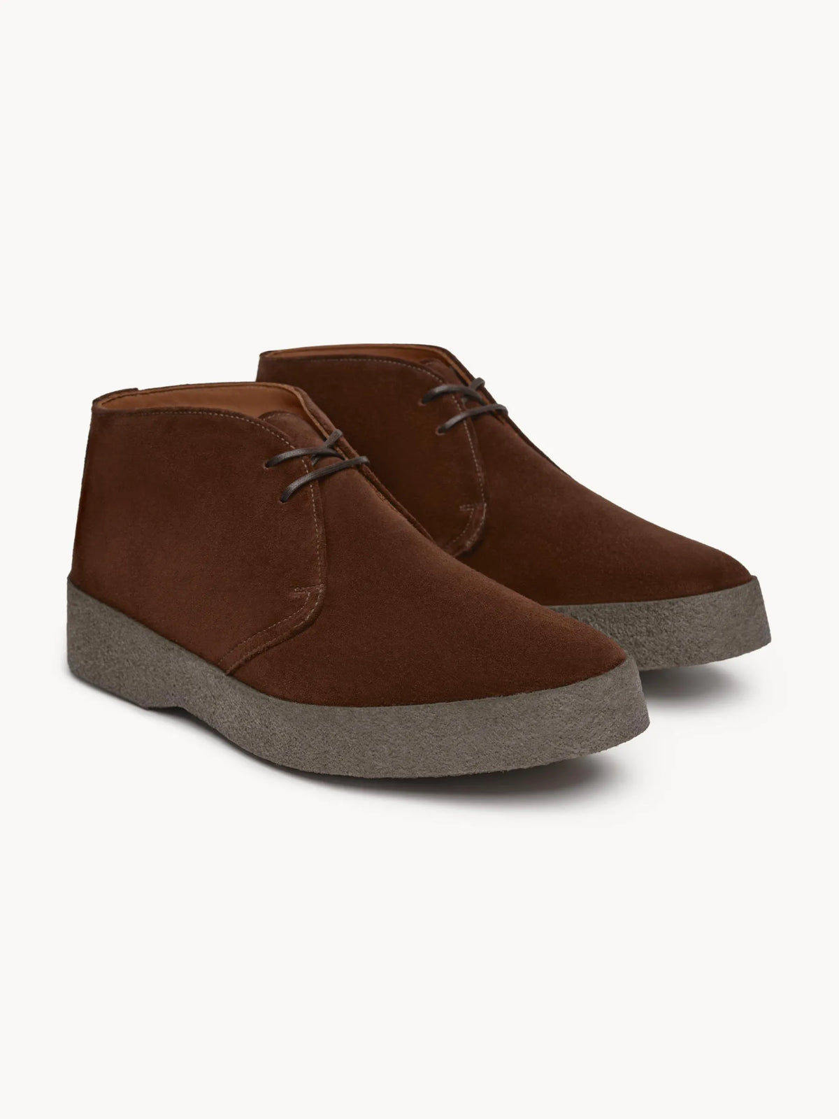 Polo Brown Suede Sanders x Buck Mason Sam Chukka Boot