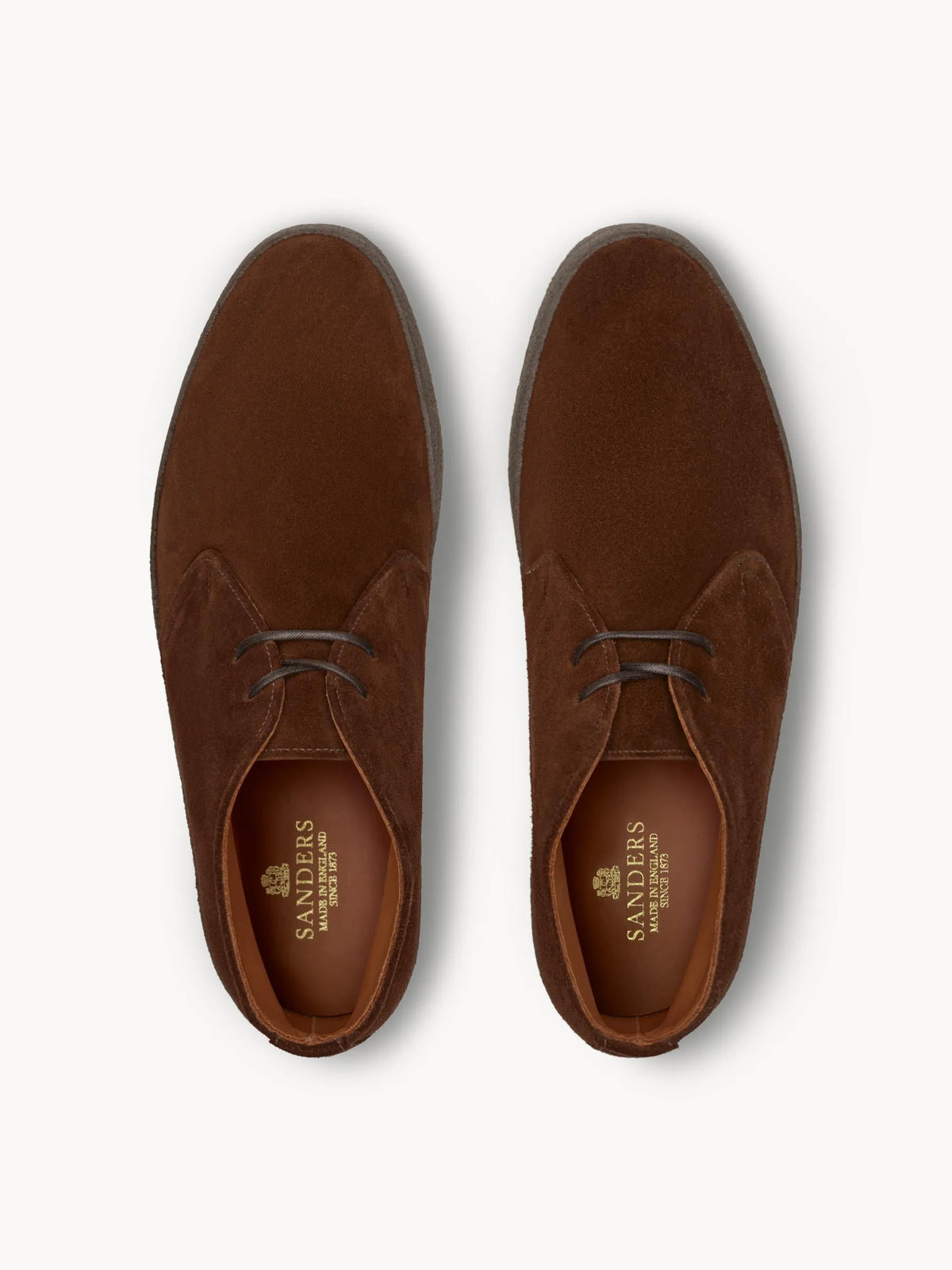 Polo Brown Suede Sanders x Buck Mason Sam Chukka Boot