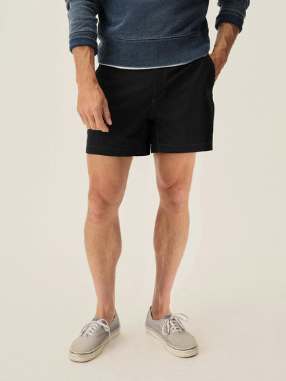 Navy 4.5" Newport Nylon Swim Short
