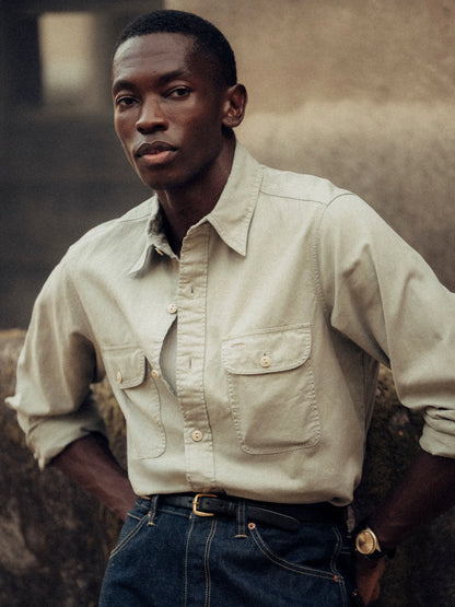 Uniform Sage Tough Twill Workshirt