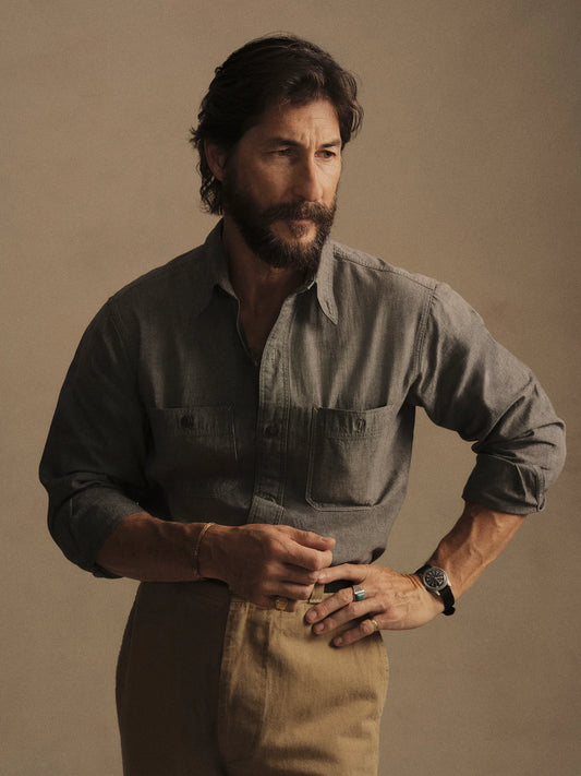 B015 Japanese Chambray Station Shirt