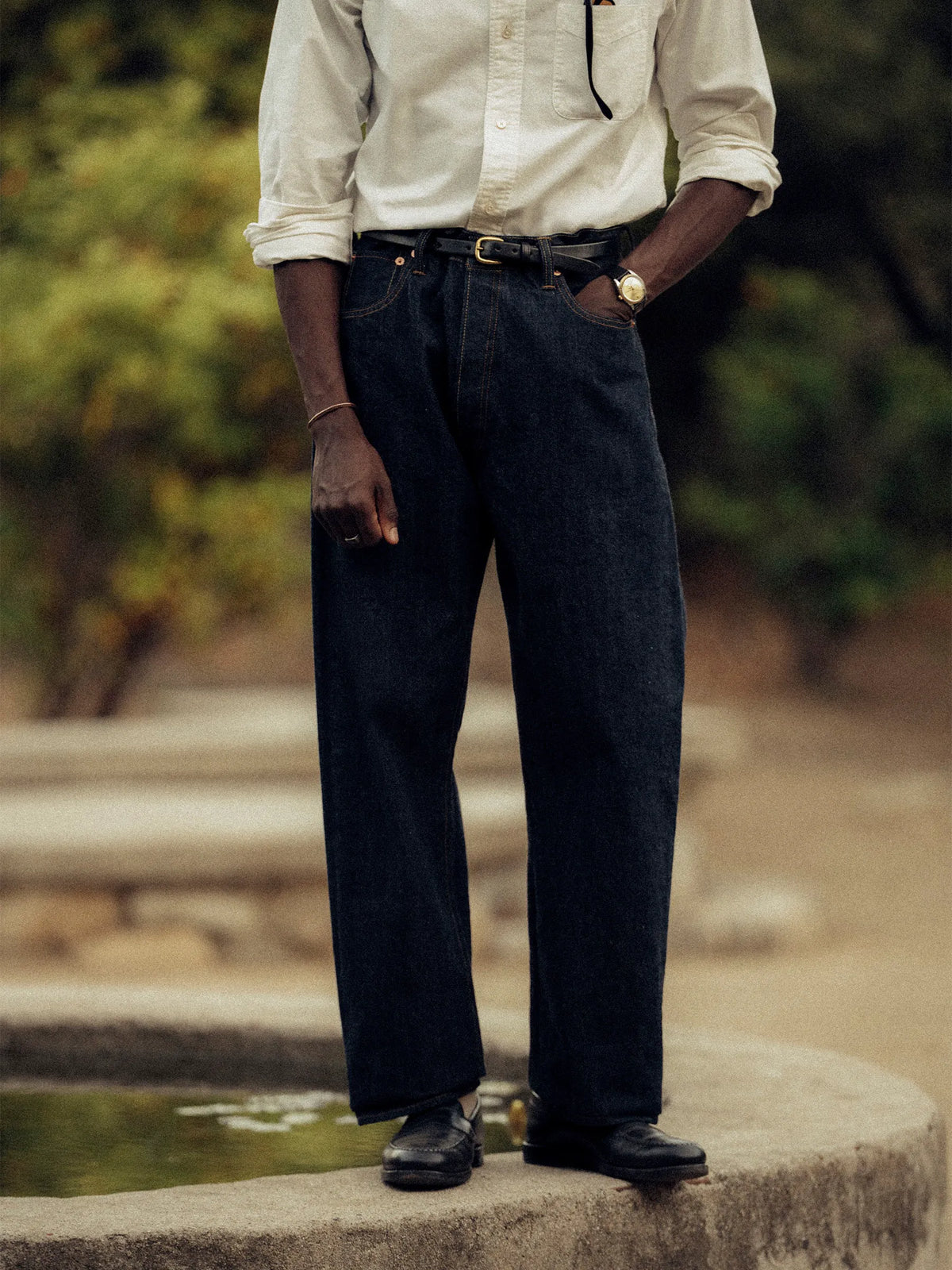 D018 Japanese Loomstate Selvedge Big Jean