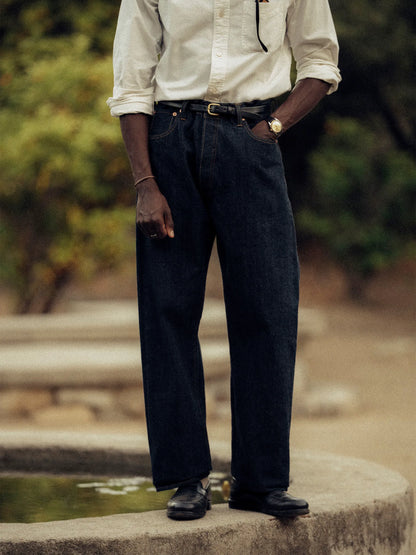 D018 Japanese Loomstate Selvedge Big Jean
