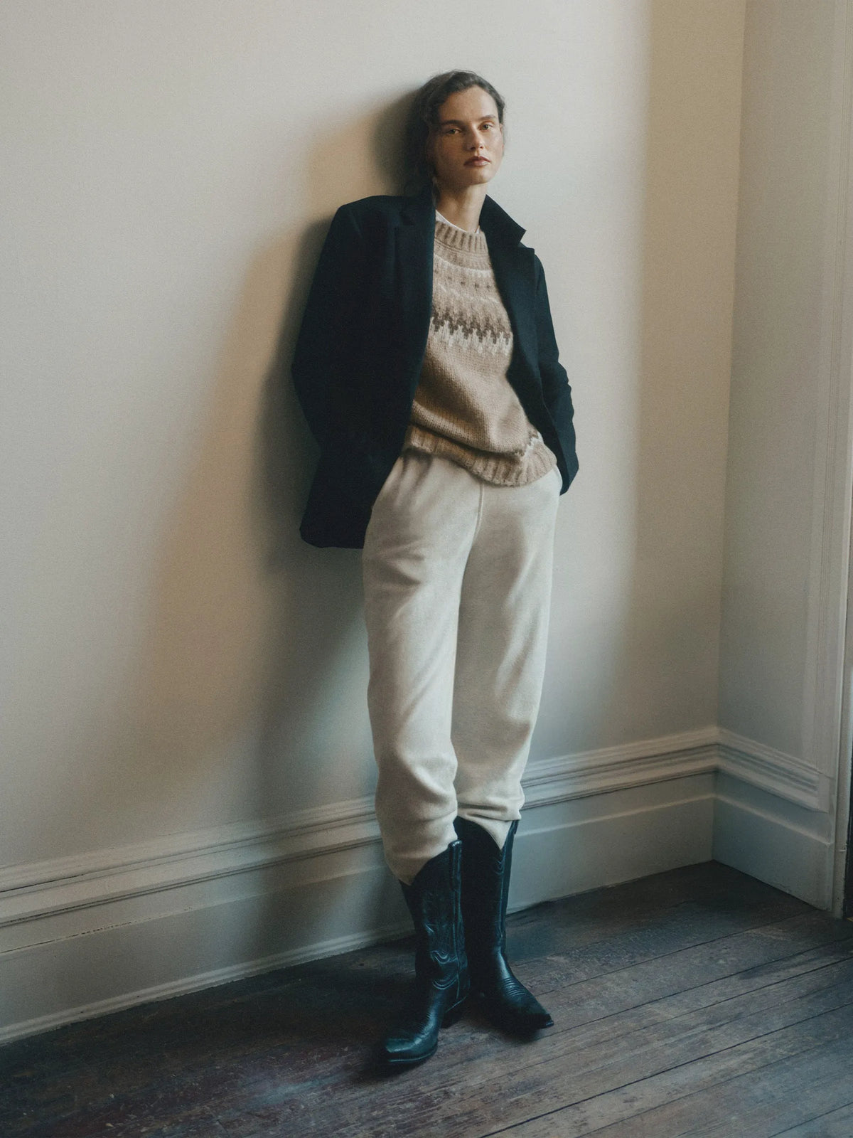 Heather Grey Vintage Interloop Sweatpant